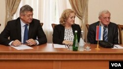 ბოსნიელ სერბთა დელეგაცია ოკუპირებულ სოხუმში