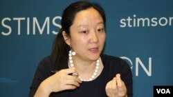 Yun Sun is the East Asia Program co-Director at the Stimson Center. (Say Mony/VOA Khmer)