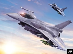 L3Harris Technologies公司将为多用途F-16战机提供下一代电子作战系统。（艺术加工图，由洛克希德·马丁公司提供。