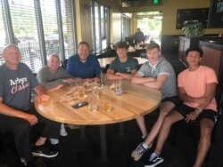 Andy Rines and his fellow basketball coaches from Sevier County High School caught up with several of their senior players after Tennessee began lifting pandemic-related restrictions.