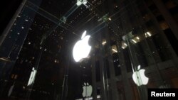 A general view of an Apple store in the Manhattan borough of New York, Sept. 7, 2014, ahead of the expected release of iPhone 6 and other products this week.