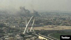 تصاویری از انفجار در دوحه 