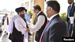 اسلام آباد ته د ملا برادر د مخکیني سفر عکس (اکټوبر ۲۰۱۹)