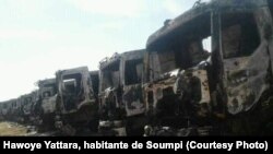 Le camp de l'armée à Soumpi (Nord) a été attaqu mercredi 25 octobre, 2017.