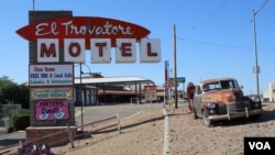 A motel is an inexpensive hotel that people usually stay in when traveling long distances by car.