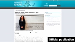 Harmeet Dhillon when she was appointed the San Francisco Republican Party Chair.