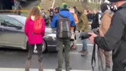 Blokada saobraćaja kod Sava centra na Novom Beogradu