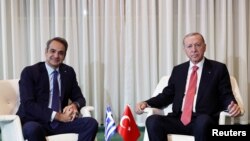 Kiriakos Mitsotakis və Rəcəb Tayyib Ərdoğan