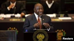 "La liste grise est une opportunité pour [...] améliorer notre réponse au crime organisé", assure le président Cyril Ramaphosa.
