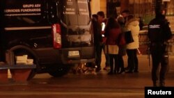 Mesto incidenta ispred crkve u Alhesirasu na jugu Španije