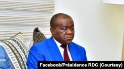 Fortunat Biselele, conseiller du président Félix Tshisekedi, à Aqaba, Jordanie, le 23 mars 2022. (Présidence de la RDC)