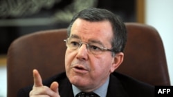 FILE - Tunisian businessman Kamel Eltaief in Tunis on Dec. 3, 2012.