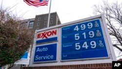 1 გალონი (3.7 ლიტრი) ბენზინის ფასი ვაშინგტონში, აშშ. 7 მარტი, 2022წ.