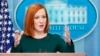Sekretarka za štampu Bele kuće Džen Psaki na brifingu 9. marta 2022. (Foto: AP/Patrick Semansky)