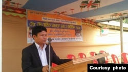 নিখিল মানখিন- জাতীয় প্রেসক্লাবের একমাত্র আদিবাসী সাংবাদিক সদস্য।