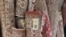 GI label for hand-knotted Kashmiri carpets applied by IICT Srinagar in Kashmir. (Bilal Hussain/VOA)