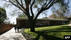 FILE - A general view taken on June 05, 2008 shows the Liliesleaf farm museum in the Rivonia area of Johannesburg. 