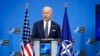 Presidenti Biden flet gjatë një konference për shtyp në shtabin e NATO-s, pas pjesëmarrjes në takimin e NATO-s dhe të G-7 (Bruksel 24 mars 2022) 