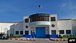 La prison de Kolea, à l'ouest d'Alger, la capitale d'Algérie, le 19 février 2021 (Photo RYAD KRAMDI / AFP)