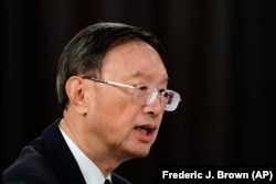 양제츠 중국 공산당 외교담당 정치국원 (자료사진)