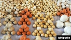 Qurut turlari, Chorsu bozori, Toshkent 