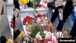 مزار آیلار حقی در گورستان «وادی رحمت» تبریز (آرشیو)