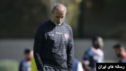 یحیی گل محمدی سرمربی تیم فوتبال پرسپولیس تهران - عکس خبر ورزشی 