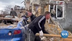 Residents Slowly Return to Ruined Village in Kherson Region