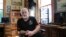 FILE - Paul Watson, founder of the Sea Shepherd Conservation Society, made famous by the television show "Whale Wars" discusses a recent legal battle over anti-whaling activities, at his home office in Woodstock, Vermont, Aug. 23, 2016. 