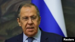 세르게이 라브로프 러시아 외무장관.