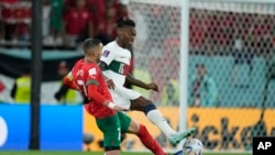 WCup Morocco Portugal Soccer