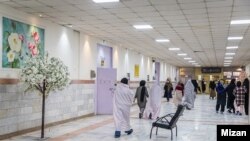 تصویری که خبرگزاری وابسته به قوه قضاییه از زنان در زندان منتشر کرده است.