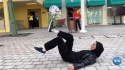 Futboldagi mahorati bilan yulduzga aylangan hijobli ayol