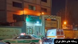 تصویری انتشار یافته از سوی شهروند-خبرنگاران مبنی بر استفاده نهادهای نظامی و انتظامی از آمبولانس برای جابه‌جایی نیروها و دستگیرشدگان اعتراضات