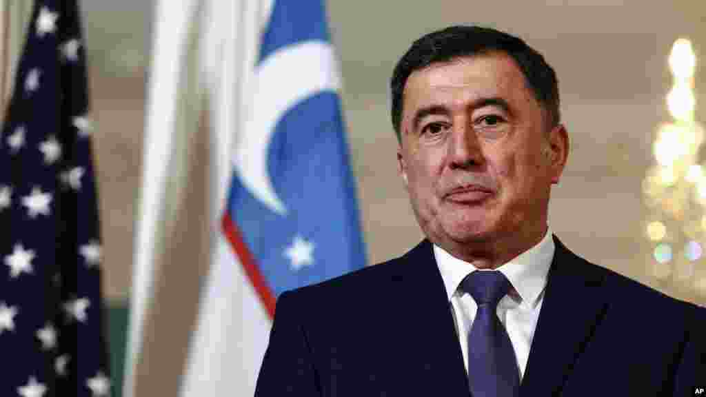 AQSh Davlat kotibi Entoni Blinken va O&#39;zbekiston Tashqi ishlar vaziri Vladimir Norov, Vashington, 12-dekabr, 2022