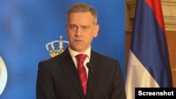 Predsedavajući Odbora za spoljne poslove i predlagač rezolucije za uvođenje sankcija Rusiji, Borko Stefanović (arhiva)