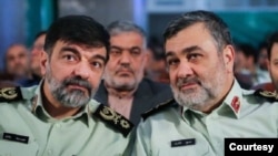 حسین اشتری (راست) و احمدرضا رادان