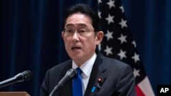 지난해 1월 미국 워싱턴을 방문한 기시다 후미오 일본 총리.