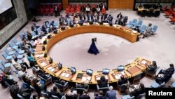 유엔 안전보장이사회.