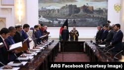 د ټاکنیزو کمېسیونو دنوو کمېشنرانو د تحلیف مراسم