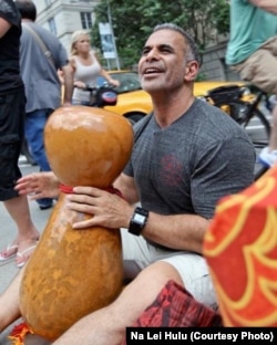 Kumu Hula Patrick Makuakane founded his dance troupe in 1985, to preserve the Hawaiian culture through hula.