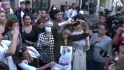 Iranian Women in Turkey Protest Over Iranian Woman’s Death 