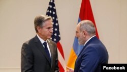 ԱՄՆ պետքարտուղար Էնթոնի Ջ. Բլինքենն ու ՀՀ վարչապետ Նիկոլ Փաշինյանը