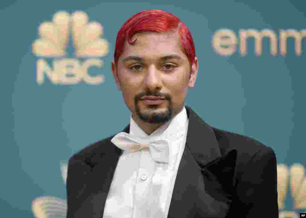 Mark Indelicato arrives at the 74th Primetime Emmy Awards at the Microsoft Theater in Los Angeles, Sept. 12, 2022.