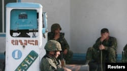 ქართველი სამხედროები, ცხინვალთან ახლოს, 2008 წლის 10 აგვიტო