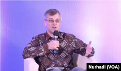 Duta Besar Ukraina untuk Indonesia Vasyl Hamianin. (Foto: Nurhadi)