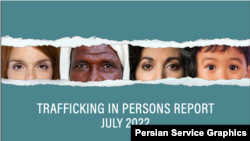 미국 국무부 '2022 인신매매보고서' 표지