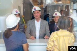 Rep. Adam Schiff, at Thai Town Marketplace