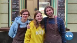 Young and Displaced, Ukrainian Friends Land on Feet in Lviv 