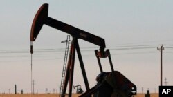 FILE - A pumpjack as seen March 30, 2022, in Tatum, New Mexico.